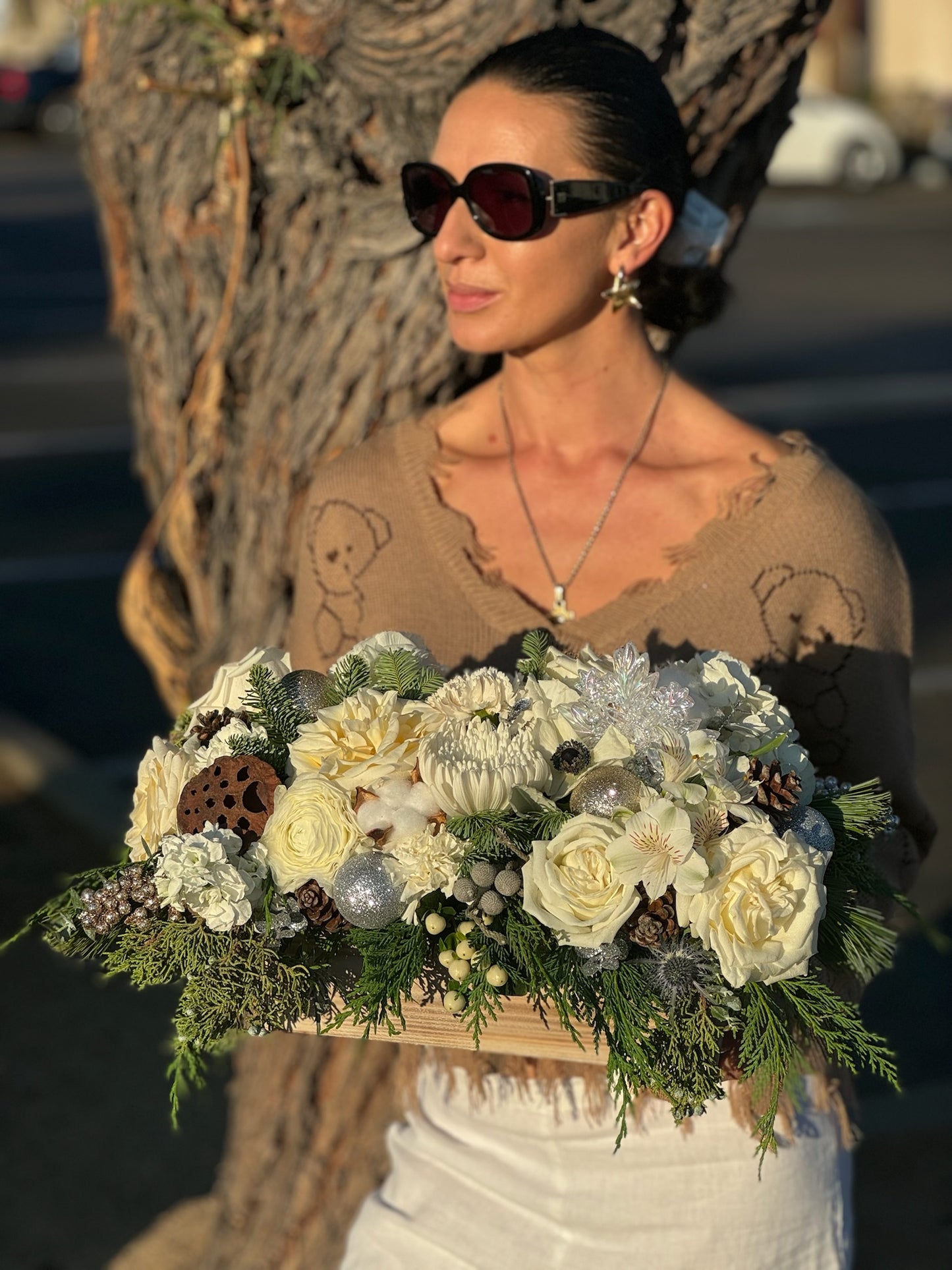 White Magic Centerpiece