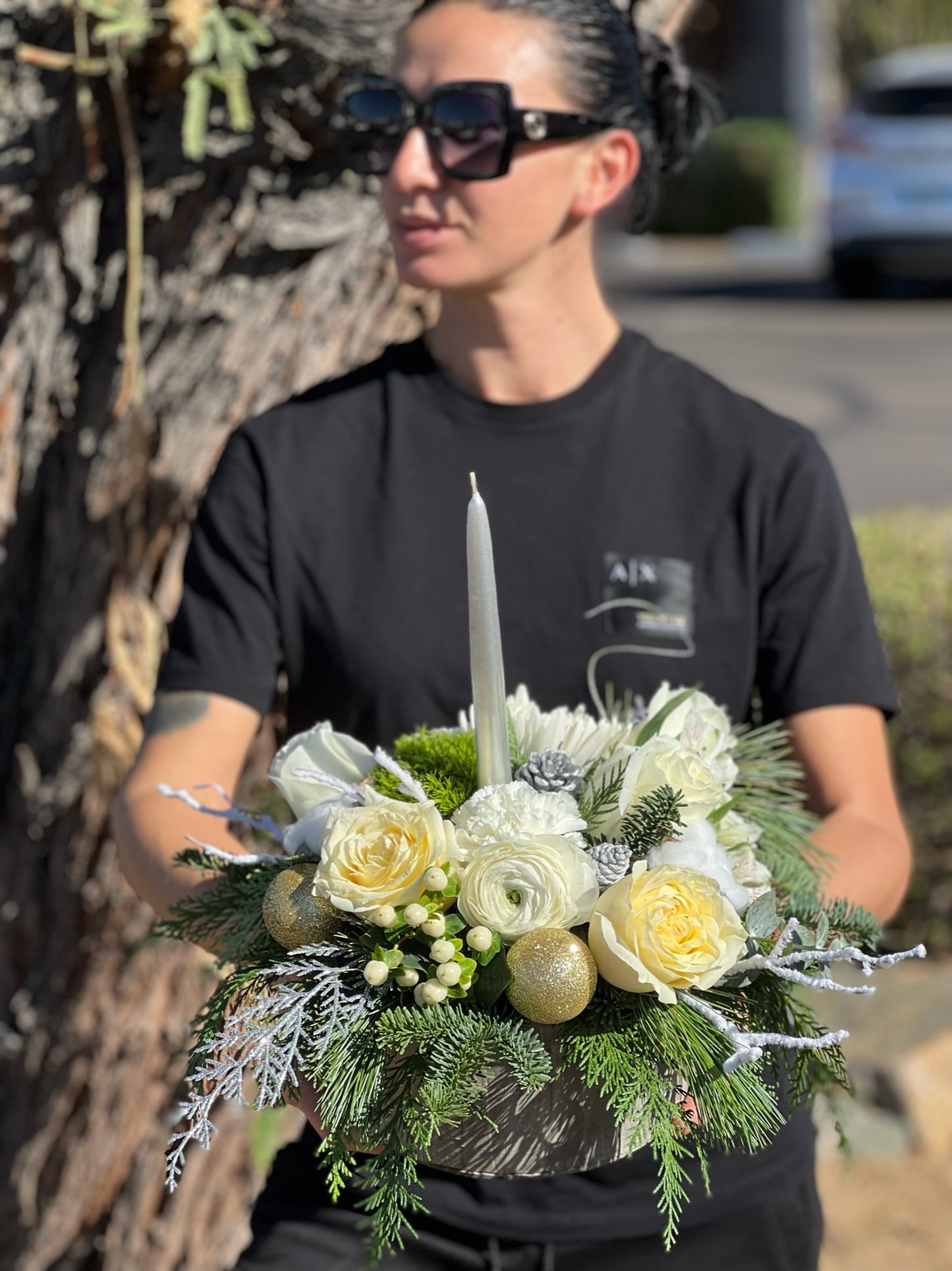 Let it snow Centerpiece