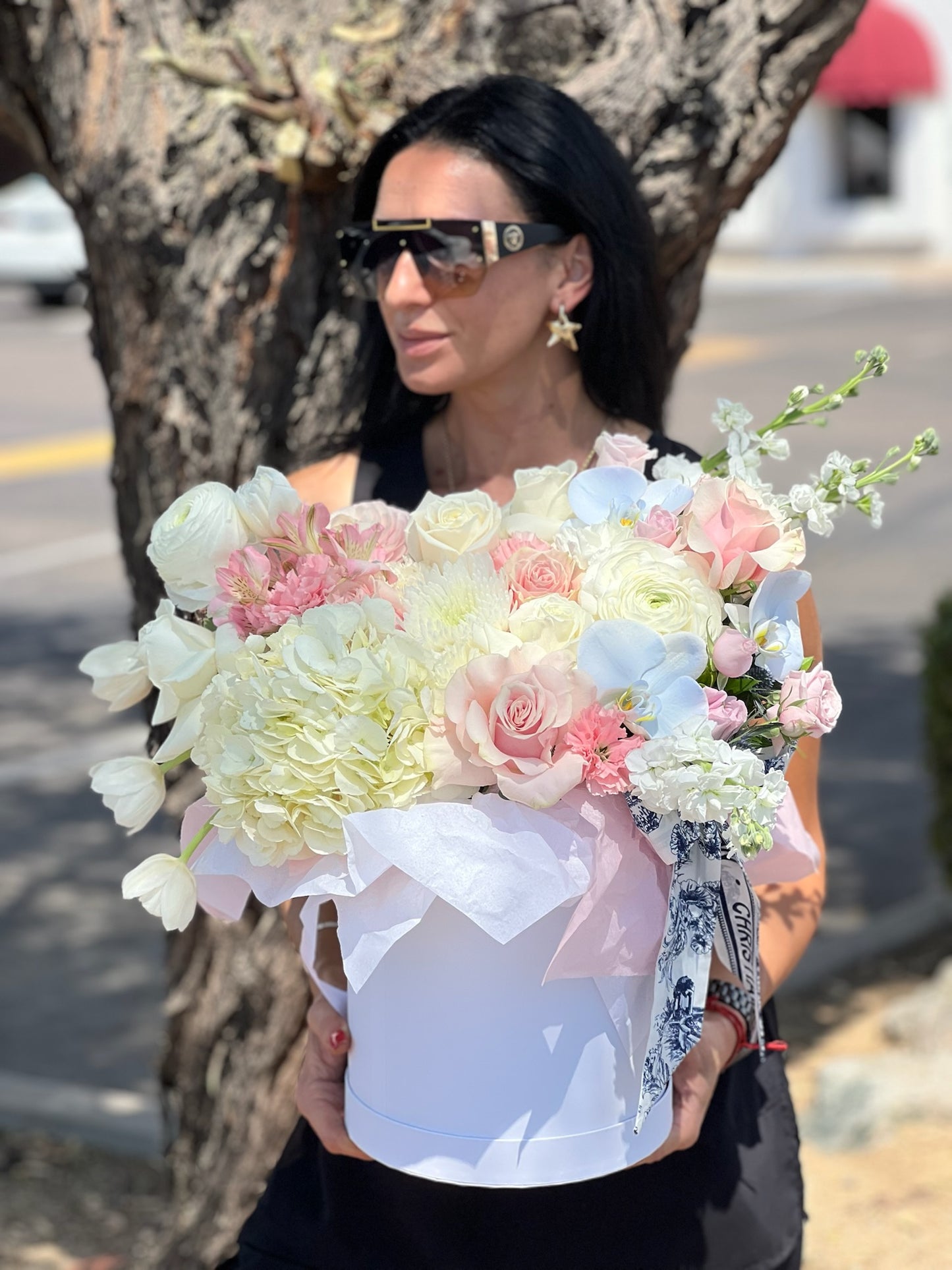 Gender Reveal Flower Box