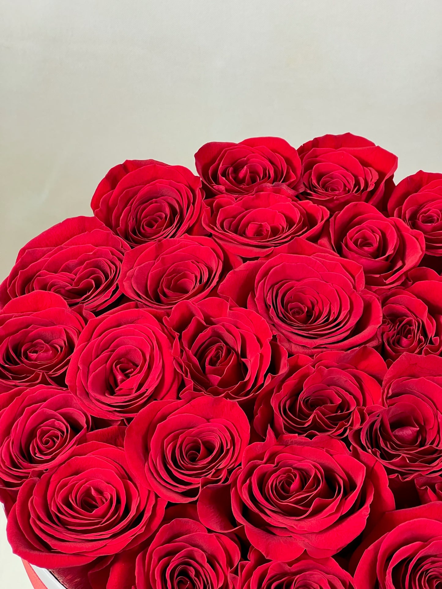 Round box of Roses