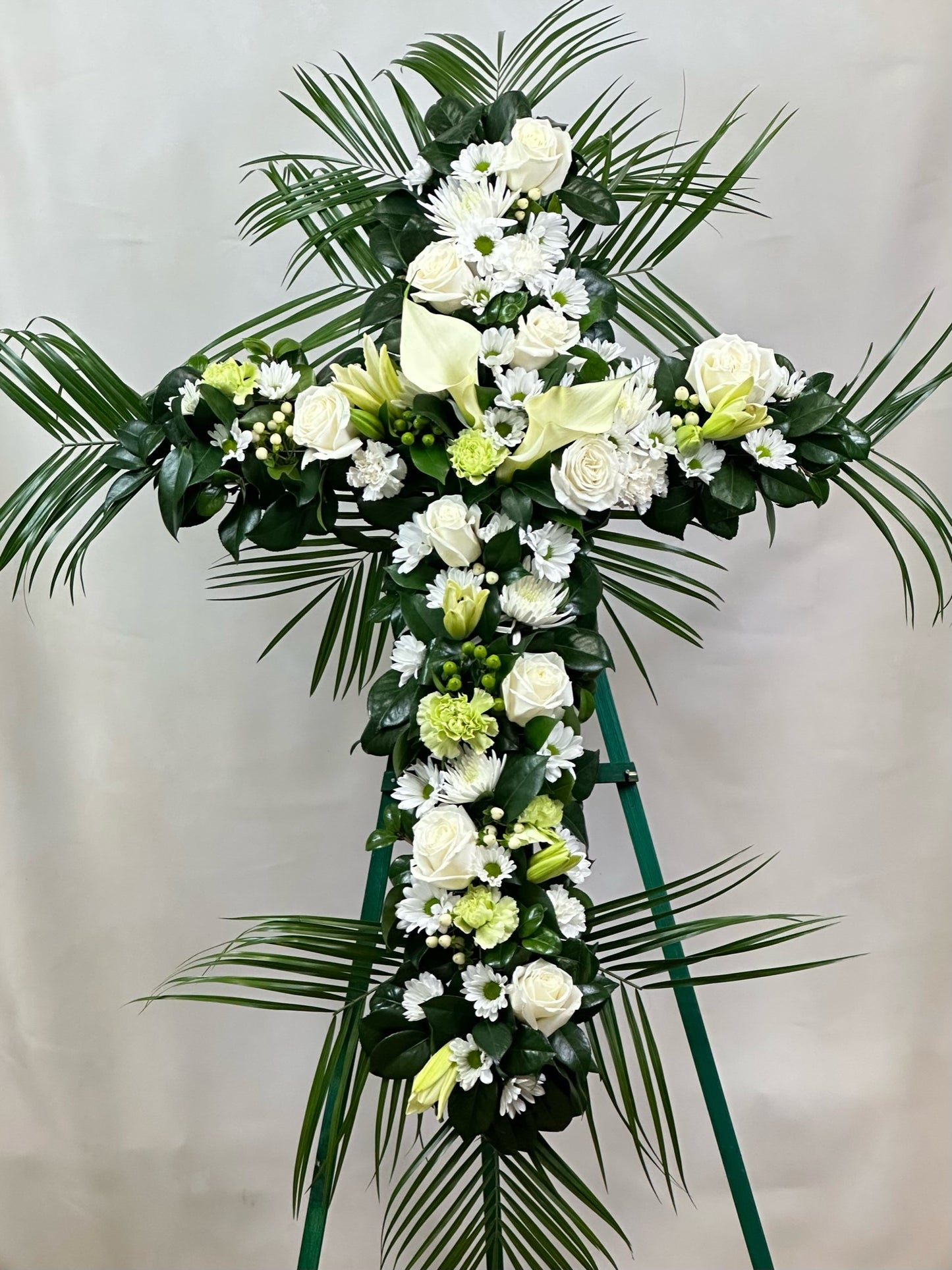 Graceful Tribute Sympathy Cross